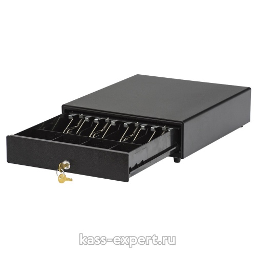 Денежный ящик АТОЛ CD-330-B черный, 330*380*90, 24V, для Штрих-ФР