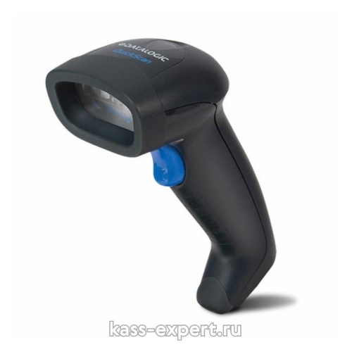 Ручной сканер QuickScan I QD 2100 Белый USB QD2130-WHK1S (комплект с подставкой)